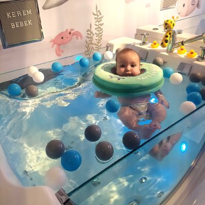bebek spa havuzu